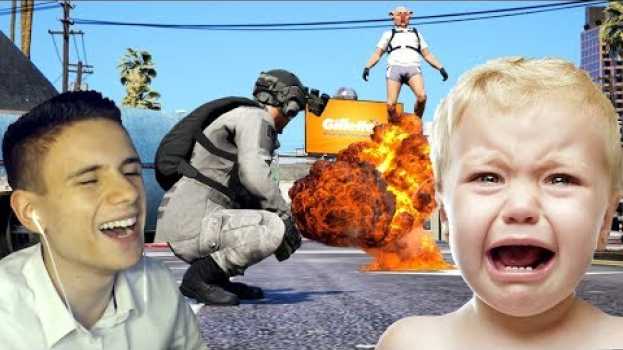 Видео GLI HO ROVINATO LA PARTITA! *BIMBI ALLA RISCOSSA* - GTA Online Trolling на русском