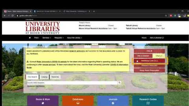 Video Rider Libraries Resources & Services are Online in English