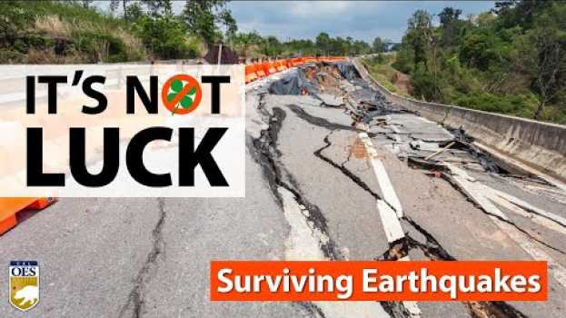 Video WHEN IT COMES TO SURVIVING EARTHQUAKES, IT'S NOT ABOUT LUCK en español
