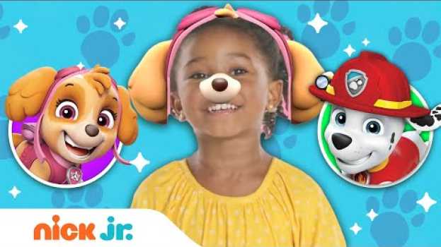 Video Play Dress Up & Join the PAW Patrol Team! 🐶 | Jr. Dress Up Ep.5  | Nick Jr. en español