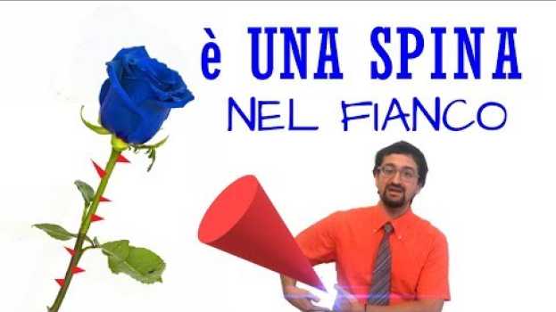 Video italiano avanzato per stranieri - è una spina nel fianco - italiano livello avanzato auf Deutsch