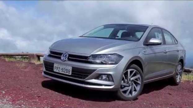 Video VW Virtus Highline 1.0 TSI é bom de guiar, mas é caro en español