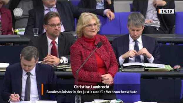 Video Meine Frage an Justizministerin Lambrecht zu §219a StGB en Español