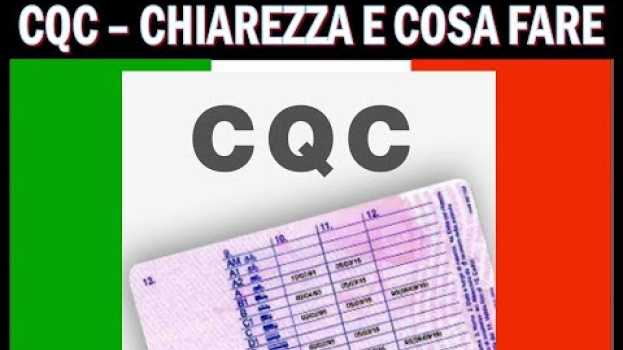 Video CQC - CHIAREZZA SU CHI, COSA E QUANDO MUOVERSI en español