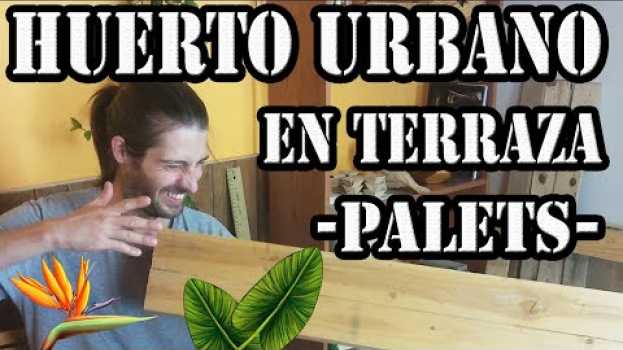 Video CÓMO HACER UN HUERTO URBANO EN LA TERRAZA CON PALETS. Parte 1. em português