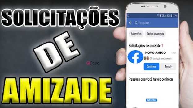 Video COMO VER  SOLICITAÇÕES DE AMIZADE ENVIADA NO FACEBOOK PELO CELULAR - Gi Costa in English
