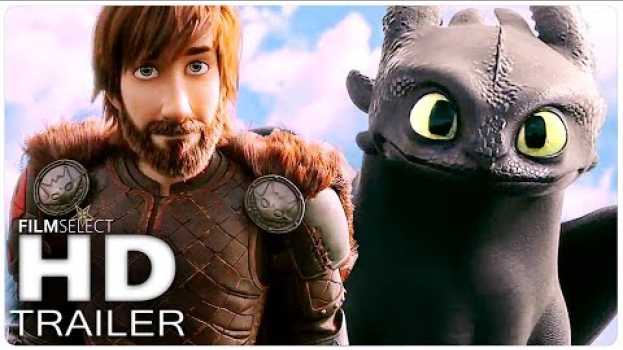 Video DRAGON TRAINER 3: Il Mondo Nascosto Trailer Italiano (2019) en français