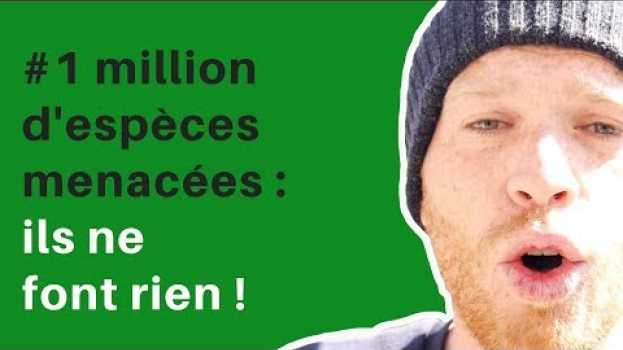 Video 1 millions d'espèces menacées : ils ne font rien ! auf Deutsch