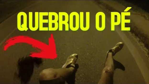 Video FOI FAZER UM RACHA DE XJ6 E QUEBROU O PÉ in English