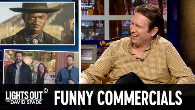 Video The Big Game’s Biggest Commercials (feat. Pete Holmes) - Lights Out with David Spade en français
