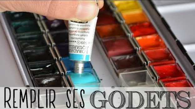 Video Remplir ses godets d'aquarelle em português