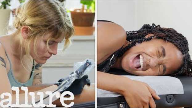 Video Getting My First Tattoo In 8 Steps | I've Never Tried | Allure   türkçe