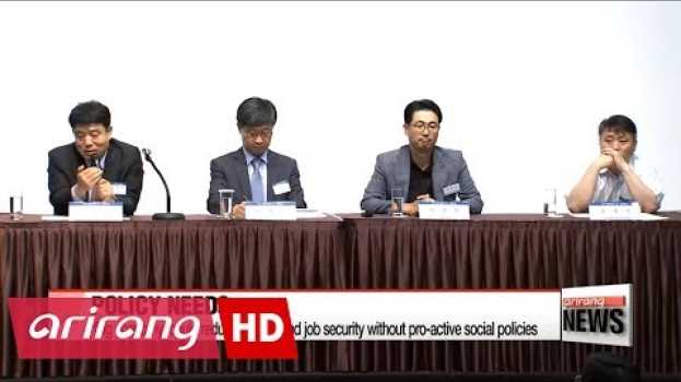 Видео Social policies needed to accommodate changes brought on by Fourth Industrial Revolution на русском