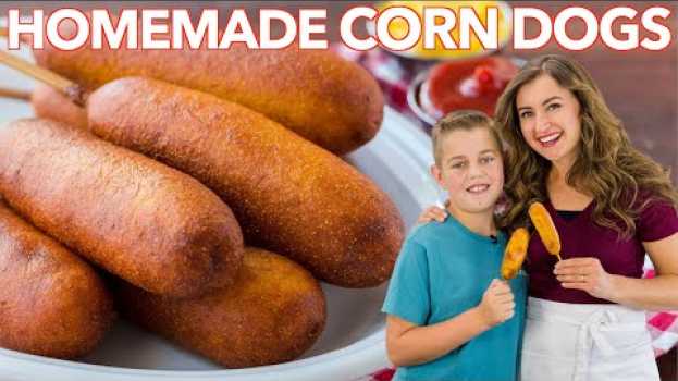 Video How To Make CORN DOGS | Honey Corn Dog Recipe en español