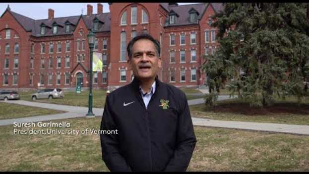 Video UVM Strong: A Message from President Suresh Garimella po polsku