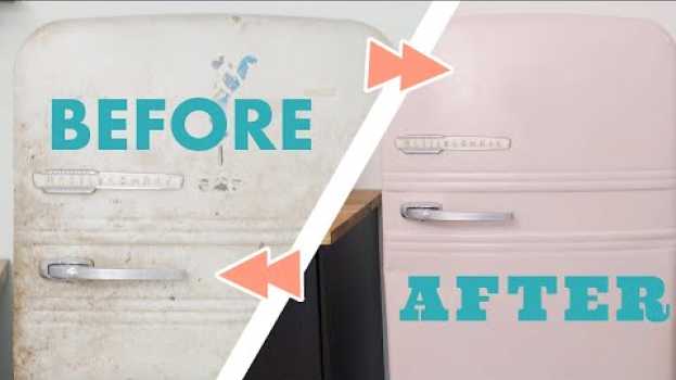 Video Transform An Old Fridge With Some Chalk Paint - HGTV Handmade po polsku