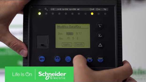 Видео Come Modificare Data e Ora sul Sepam | Schneider Electric Italia на русском