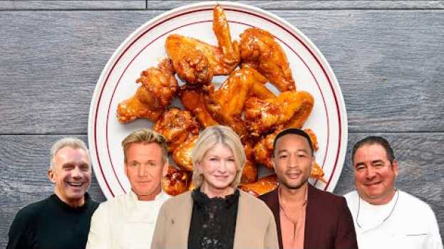 Video Which Celebrity Has The Best Wings Recipe? • Tasty en español
