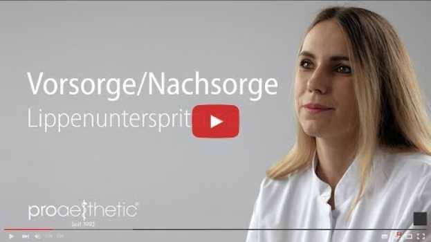 Video Was ist vor & nach einer Lippenbehandlung zu beachten? | Dr. Franziska Eisenbrandt | proaesthetic en français
