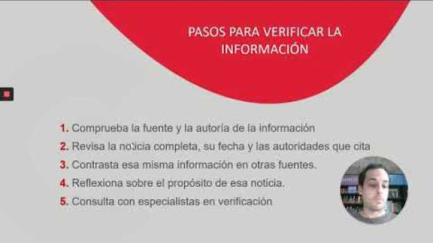 Video ¿Cómo verificar las noticias falsas que recibimos en redes sociales? em português