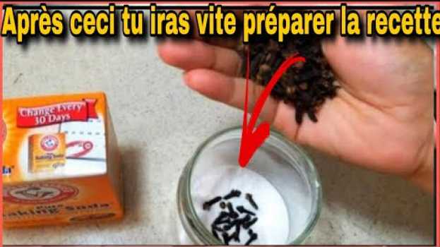Video Mélange bicarbonate + girofle: tu vas adorer, peu de gens connaissent leur pouvoir !   türkçe