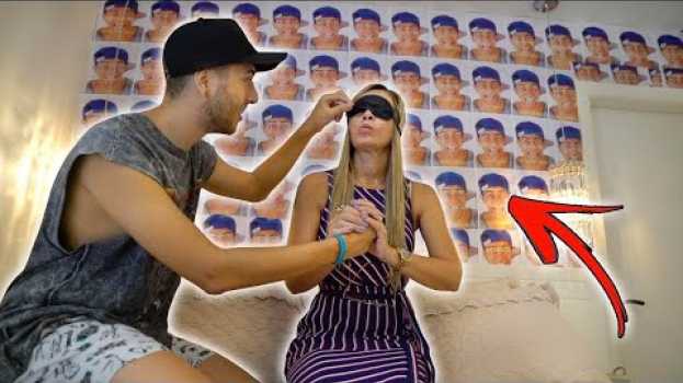 Video FIZ O PAPEL DE PAREDE DO ZOIO NO QUARTO DA MINHA MÃE KKKK su italiano