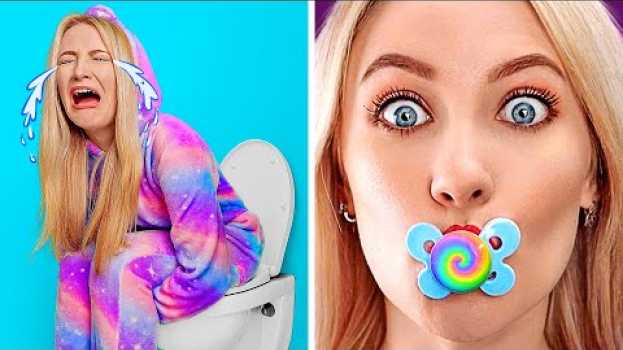 Video IF ADULTS ACTED LIKE KIDS || Epic Body Swap by 123 GO! Play en français