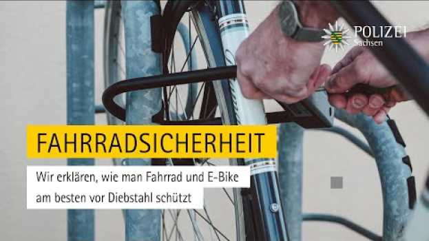 Video E-Bikes und Fahrräder vor Diebstahl schützen – so gehts in English