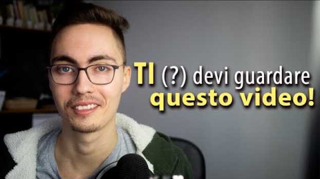 Video "Ti devi guardare questo video!" Ma perché... "ti"? po polsku