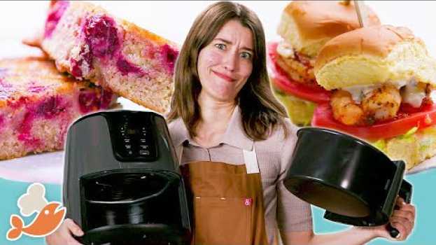 Video Can This Chef Cook A 3-Course Meal With An Air Fryer? • Tasty   türkçe
