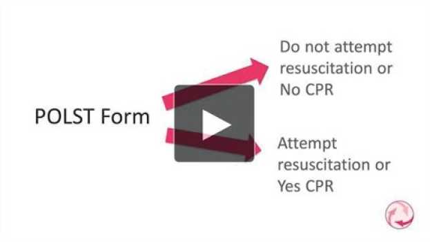 Video How POLST does more than a DNR   türkçe