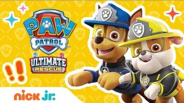 Video Ultimate Rescue Moments Ft. Marshall, Chase, Skye, & More! | PAW Patrol | Nick Jr.   türkçe