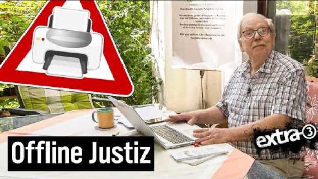Video Realer Irrsinn: Fax vom Verfassungsgericht | extra 3 | NDR su italiano