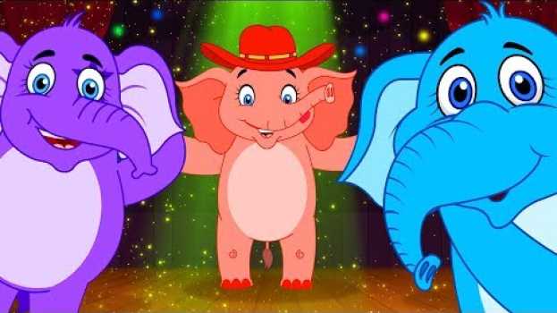 Video El Elefante Tiene Muchas Arrugas | Canción de Elefante  | Música para Niños por Howdytoons in English