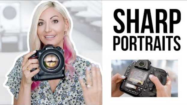 Video How to Get Sharp Focus Portraits with a Low F-Stop | Portrait Photography Tips en español