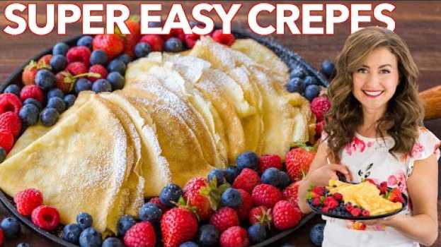 Video How to make Crepes | Easy Crepe Recipe en français