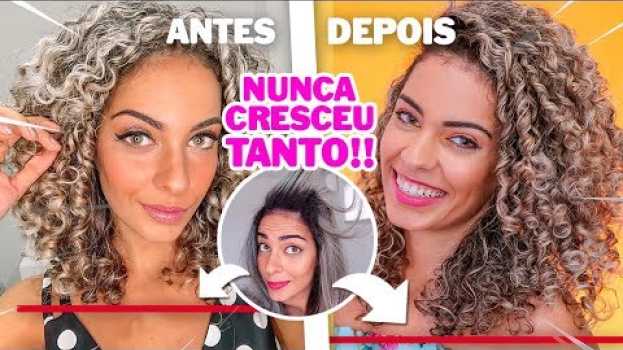 Видео COMO FAZER O CABELO CRESCER : EU FIZ E DEU CERTO! @Faladantas на русском