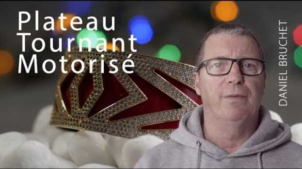 Video Plateau Rotatif Motorisé à moins de 40€ pour vos vidéos de présentation de produit auf Deutsch