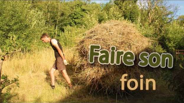 Video Fauchage du foin, réalisation d'une meule   türkçe