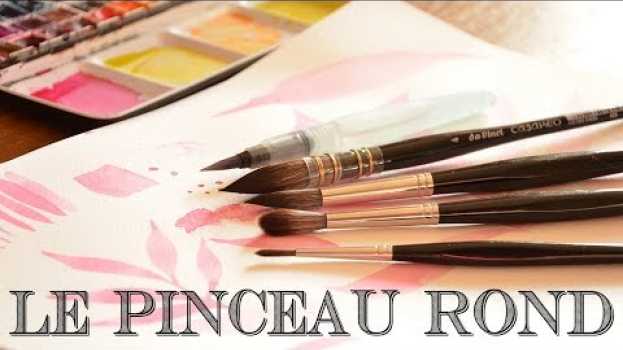 Video 🖌 Le pinceau rond pour aquarelle in English