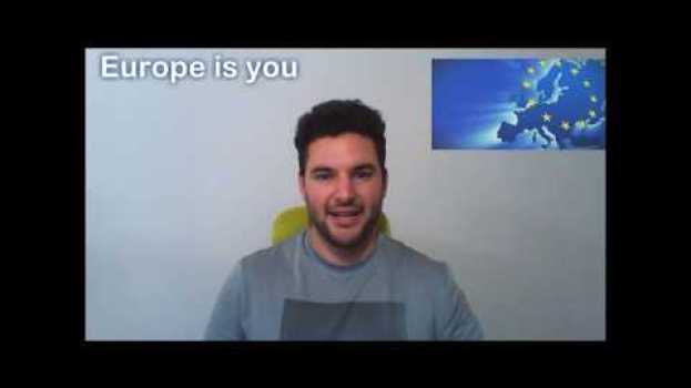 Video Il mio video premiato all'european cooperation day 2019 in English