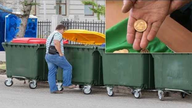 Видео Ritrovate Monete da Collezione BUTTATE nella spazzatura на русском