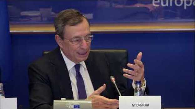 Video Draghi: Quantitative Easing is probably not the best way to allocate liquidity auf Deutsch