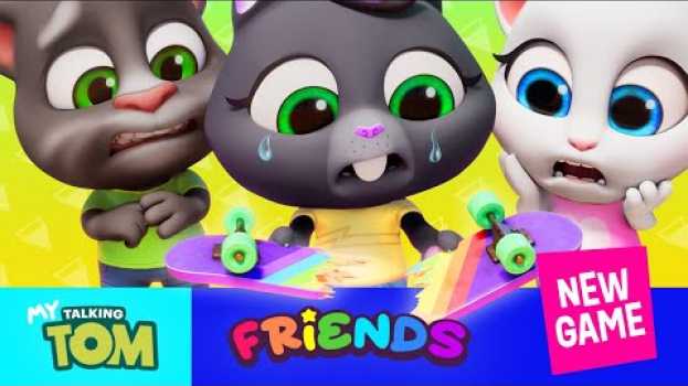 Video 🛹 Crazy Skateboarding Tricks With My Talking Tom Friends (NEW GAME Official Trailer 2) 💥 su italiano