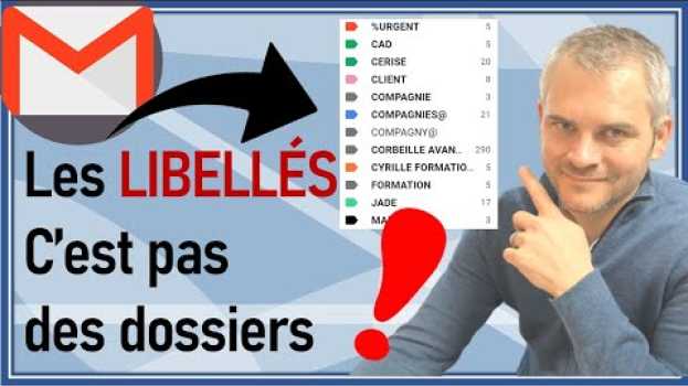 Video 💥GMAIL💥 Comment classer ses mails avec des libellés   türkçe