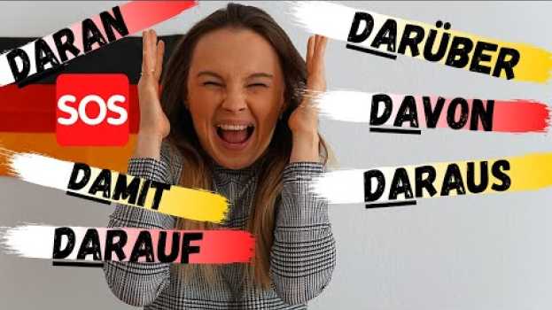Video Die Pronominaladverbien  | Deutsch lernen  b2, c1 su italiano