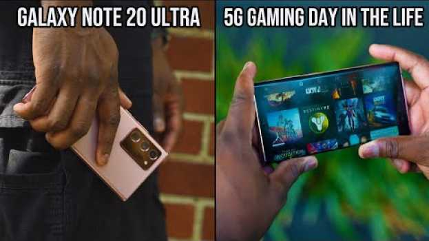 Video Samsung Galaxy Note 20 Ultra 5G | Gaming Day in the Life po polsku