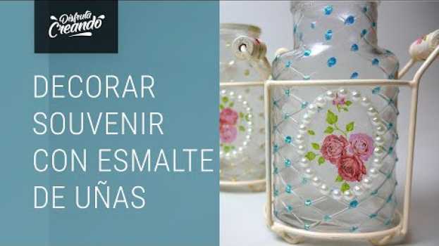 Video 🌸Como Decorar Souvenirs con ' Esmalte de Uñas' y quedar muy bien!!!!!   türkçe
