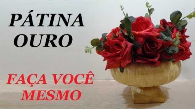 Video FAÇA VOCÊ MESMO - PÁTINA MARFIM ENVELHECIDA @lucibuzo   türkçe