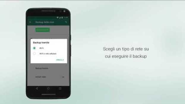 Video Come eseguire il backup dell'account WhatsApp su Android auf Deutsch